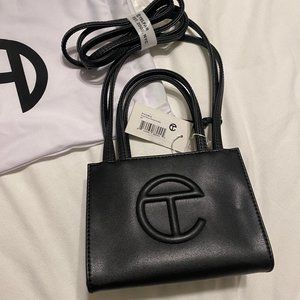 Telfar Small Black Shopping Bag